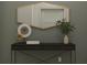 Entryway with a console table and a large mirror at 12641 Lily Quartz Loop, Parrish, FL 34219