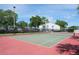 Well-maintained tennis court at 1398 Shady Pine Way # E3, Tarpon Springs, FL 34688