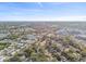 Wide aerial view of neighborhood and surroundings at 1455 Briarwood Ct, Safety Harbor, FL 34695