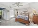 Spacious bedroom with a queen bed and ample closet space at 1455 Briarwood Ct, Safety Harbor, FL 34695