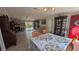 Living room features fireplace and hardwood floors at 26341 Dayflower Blvd, Wesley Chapel, FL 33544