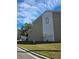 Rear exterior of the two story home at 30119 Wellesley Way, Wesley Chapel, FL 33543