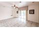Bright Gathering room featuring tile floors and sliding doors leading to the pool at 3391 Knox Ter, Port Charlotte, FL 33948