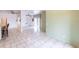Open floorplan showing kitchen, dining, and Gathering room areas at 3391 Knox Ter, Port Charlotte, FL 33948
