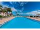 Large community pool overlooking the waterfront at 6145 Sun Blvd # 103, St Petersburg, FL 33715