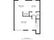 Two-story floor plan, 1148 sq ft, showing bedrooms, kitchen, and living room at 7606 Woodbridge Blvd, Tampa, FL 33615