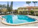 Inviting community pool with ample deck space at 7606 Woodbridge Blvd, Tampa, FL 33615
