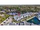 Aerial view showcasing the property's proximity to the lake at 12189 Armenia Gables Cir # 12189, Tampa, FL 33612