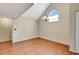 Dining room with hardwood floors and vaulted ceiling at 12189 Armenia Gables Cir # 12189, Tampa, FL 33612