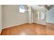 Bright dining room with hardwood floors and chandelier at 12189 Armenia Gables Cir # 12189, Tampa, FL 33612