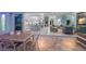 Beautiful indoor/outdoor flow from the outdoor living area to the main living spaces at 1902 4Th E St, Palmetto, FL 34221