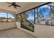 Relaxing screened porch overlooking the lake at 1903 Haven Bend, Tampa, FL 33613