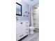 Updated bathroom with modern vanity and shower at 200 4Th S Ave # 139, St Petersburg, FL 33701