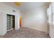 Bedroom with large closet and neutral carpeting at 200 4Th S Ave # 139, St Petersburg, FL 33701