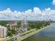 Scenic aerial view of the condominium, showcasing its prime location and surroundings at 2109 Bayshore Blvd # 704, Tampa, FL 33606