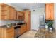 Updated kitchen features stainless steel appliances, granite countertops, and ample cabinet space at 2109 Bayshore Blvd # 704, Tampa, FL 33606
