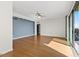 The home features hardwood floors and an adjacent balcony at 2109 Bayshore Blvd # 704, Tampa, FL 33606