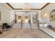 A grand lobby entrance with marble floors and a beautiful chandelier at 2109 Bayshore Blvd # 704, Tampa, FL 33606