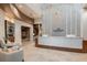 Elegant community center with stylish reception area at 29555 Zupetta Ln, Wesley Chapel, FL 33545