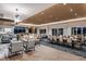 Spacious community room with ample seating and tables at 29555 Zupetta Ln, Wesley Chapel, FL 33545