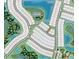 Community site map showing home lots and surrounding areas at 29555 Zupetta Ln, Wesley Chapel, FL 33545