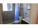 Nicely tiled bathroom with shower and modern fixtures at 3083 55Th N Ave, St Petersburg, FL 33714