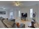 Spacious living area with hardwood floors and a home gym at 3145 Meta Ct, Largo, FL 33771