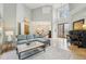 Bright living room with ample natural light at 363 Sanctuary Dr, Crystal Beach, FL 34681
