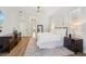 Spacious main bedroom with hardwood floors and walk-in closet at 363 Sanctuary Dr, Crystal Beach, FL 34681