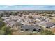 Aerial view of a residential community showcasing numerous homes at 37804 Prairie Rose Loop, Zephyrhills, FL 33542