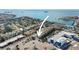 Aerial view showing condo building near waterfront at 460 Paula S Dr # 401, Dunedin, FL 34698