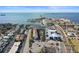 Wide aerial view of the property and its surroundings at 460 Paula S Dr # 401, Dunedin, FL 34698