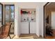 Convenient laundry closet with washer and dryer at 460 Paula S Dr # 401, Dunedin, FL 34698