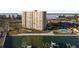 High-rise building with waterfront location and swimming pool at 4900 Brittany S Dr # 909, St Petersburg, FL 33715