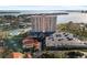 High-rise condo building with parking and waterfront views at 4900 Brittany S Dr # 909, St Petersburg, FL 33715