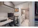 Clean bathroom with a large shower and vanity at 4900 Brittany S Dr # 909, St Petersburg, FL 33715