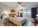 Bright bedroom with water view, featuring a comfortable bed and stylish decor at 4900 Brittany S Dr # 909, St Petersburg, FL 33715