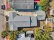 Overhead view of house and backyard at 1318 E Louise Ave, Tampa, FL 33603