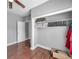 Spacious bedroom closet with ample hanging space at 1318 E Louise Ave, Tampa, FL 33603