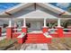 House exterior showcasing a red brick staircase and porch at 1318 E Louise Ave, Tampa, FL 33603