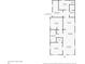 Floor plan of house showing 2 bedrooms and 2 bathrooms at 1318 E Louise Ave, Tampa, FL 33603