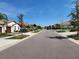 Street view of a residential community with well-maintained homes and landscaping at 17009 Clear Cork Dr, Wimauma, FL 33598