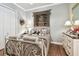 Bedroom with ornate bed frame and hardwood floors at 23 Concord Dr, Dunedin, FL 34698
