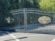 Impressive entry gate to the Dunedin Cove community at 23 Concord Dr, Dunedin, FL 34698