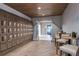Well-lit storage area with individual lockers for residents at 29571 Velletri Ln, Wesley Chapel, FL 33545