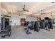 Fitness center with various strength training and cardio equipment at 29571 Velletri Ln, Wesley Chapel, FL 33545
