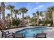 Relax in this inviting spa with comfortable seating at 29571 Velletri Ln, Wesley Chapel, FL 33545