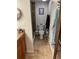 Clean bathroom with shower, toilet and tiled floor at 3540 42Nd S St # C, St Petersburg, FL 33711