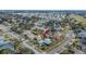 Aerial view showing home's location in a residential area at 4188 104Th N Ave, Clearwater, FL 33762