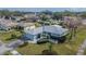 Aerial view of single-Gathering home with landscaped yard at 4188 104Th N Ave, Clearwater, FL 33762